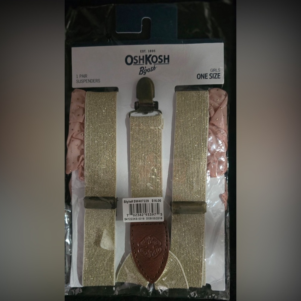 Girls suspenders